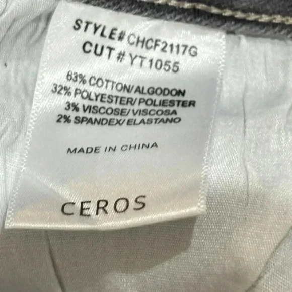 Ceros Crop Flare Jean NWT - Picture 4 of 6